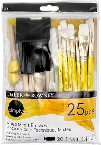 Daler Rowney Simply Sada štětců 25 ks
