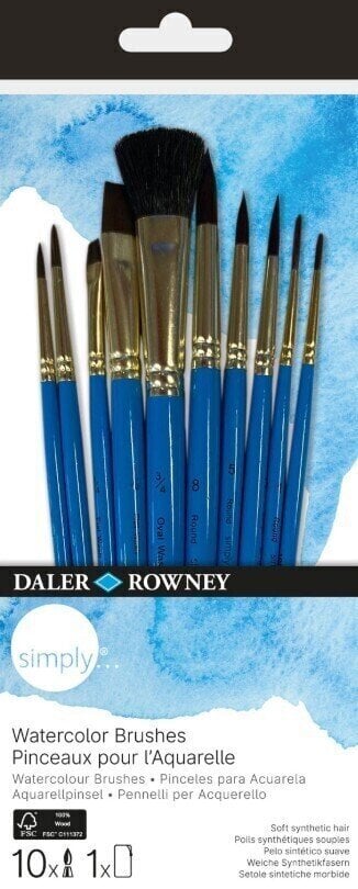 Daler Rowney Simply Sada štětců 10 ks