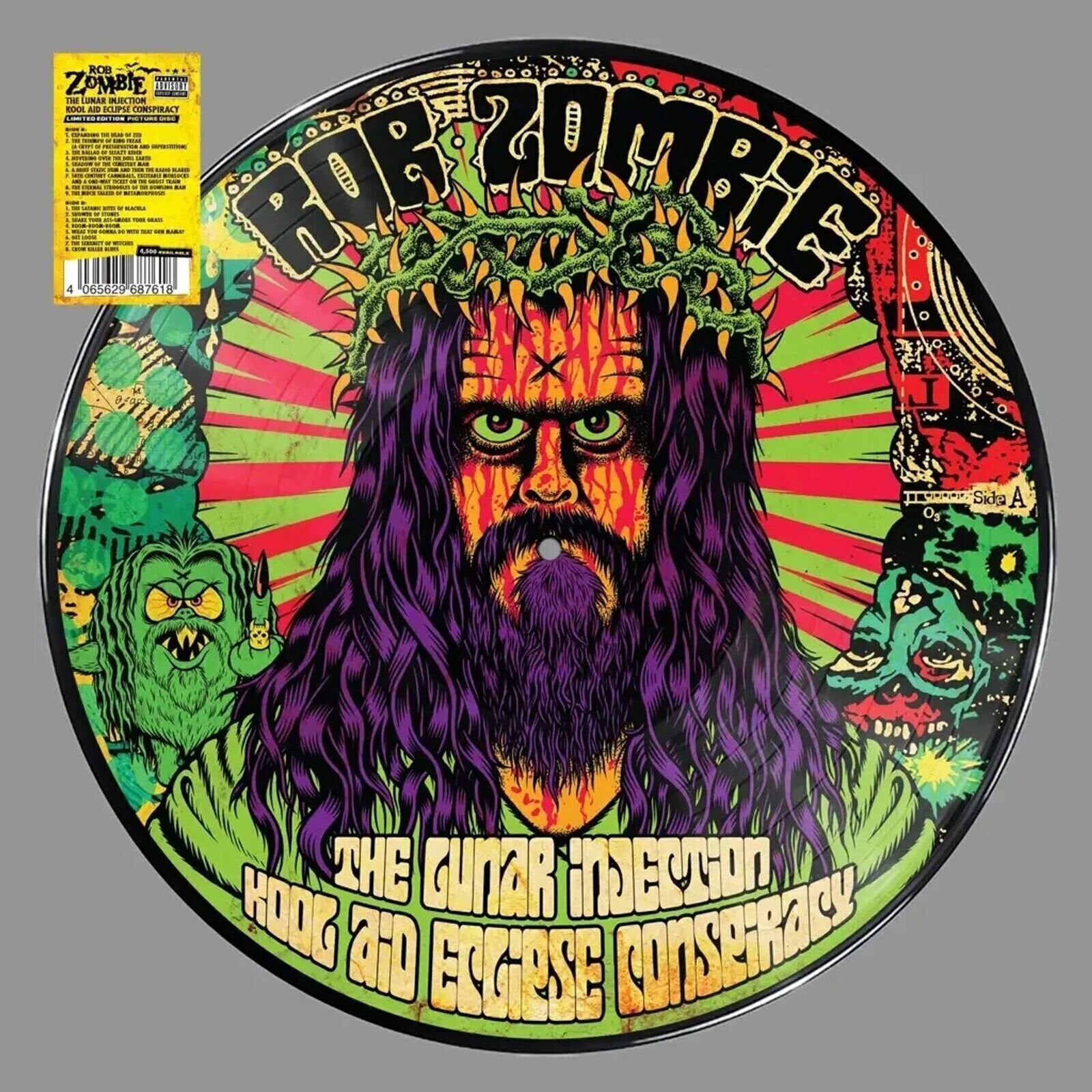 LP ploča Rob Zombie - The Lunar Injection Kool Aid Eclipse Conspiracy (Limited Edition) (Picture Disc) (LP)