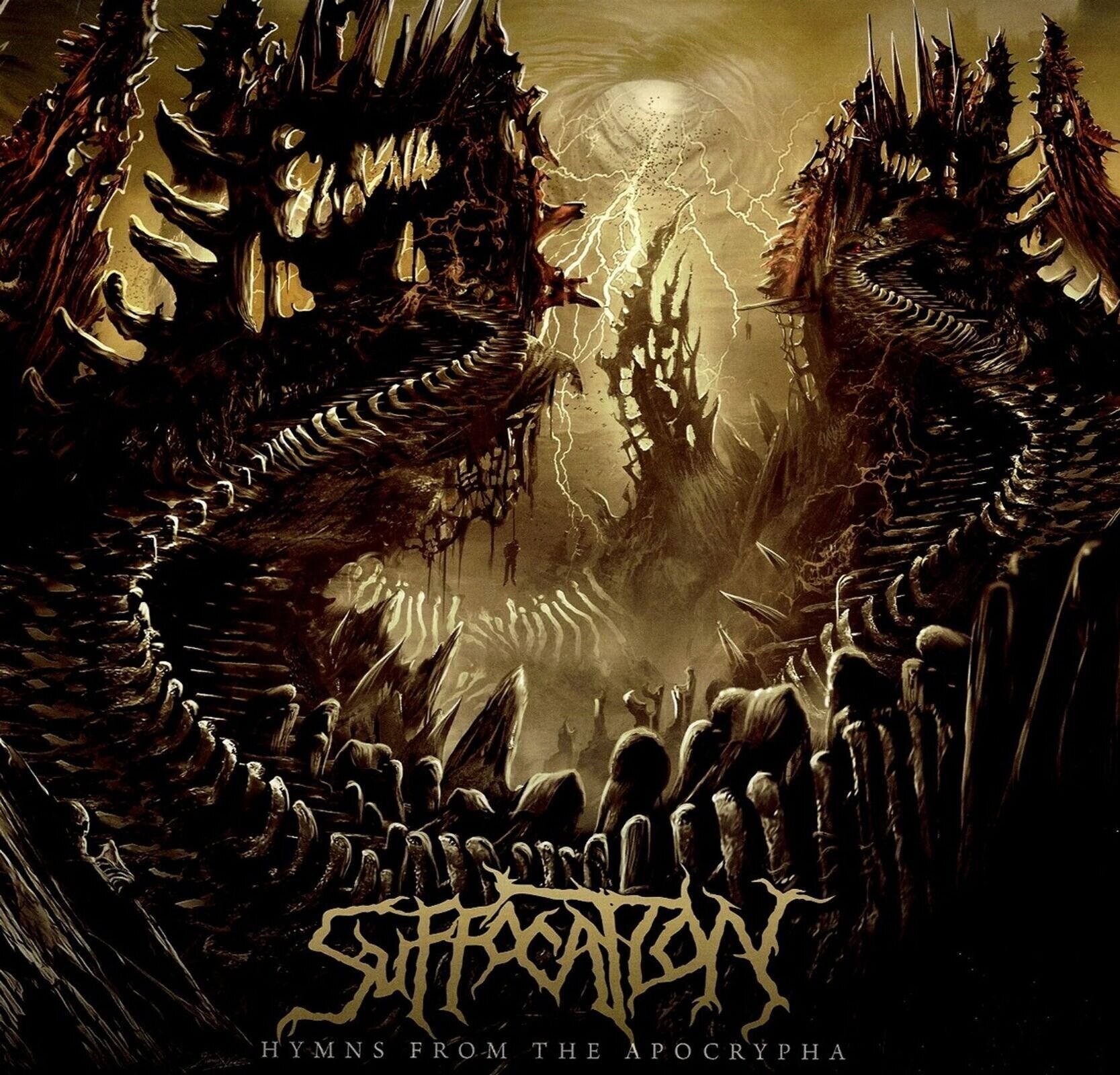 Вінілові платівки Suffocation - Hymns From The Apocrypha (Limited Edition) (Gold Coloured) (LP)