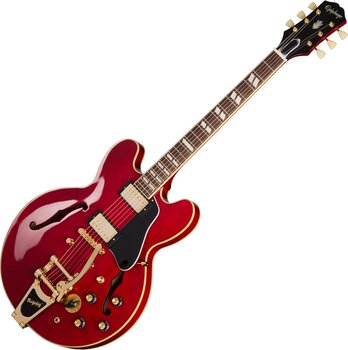 Semiakustická kytara Epiphone Back to the Future ES-345 Cherry Red Semiakustická kytara - 1