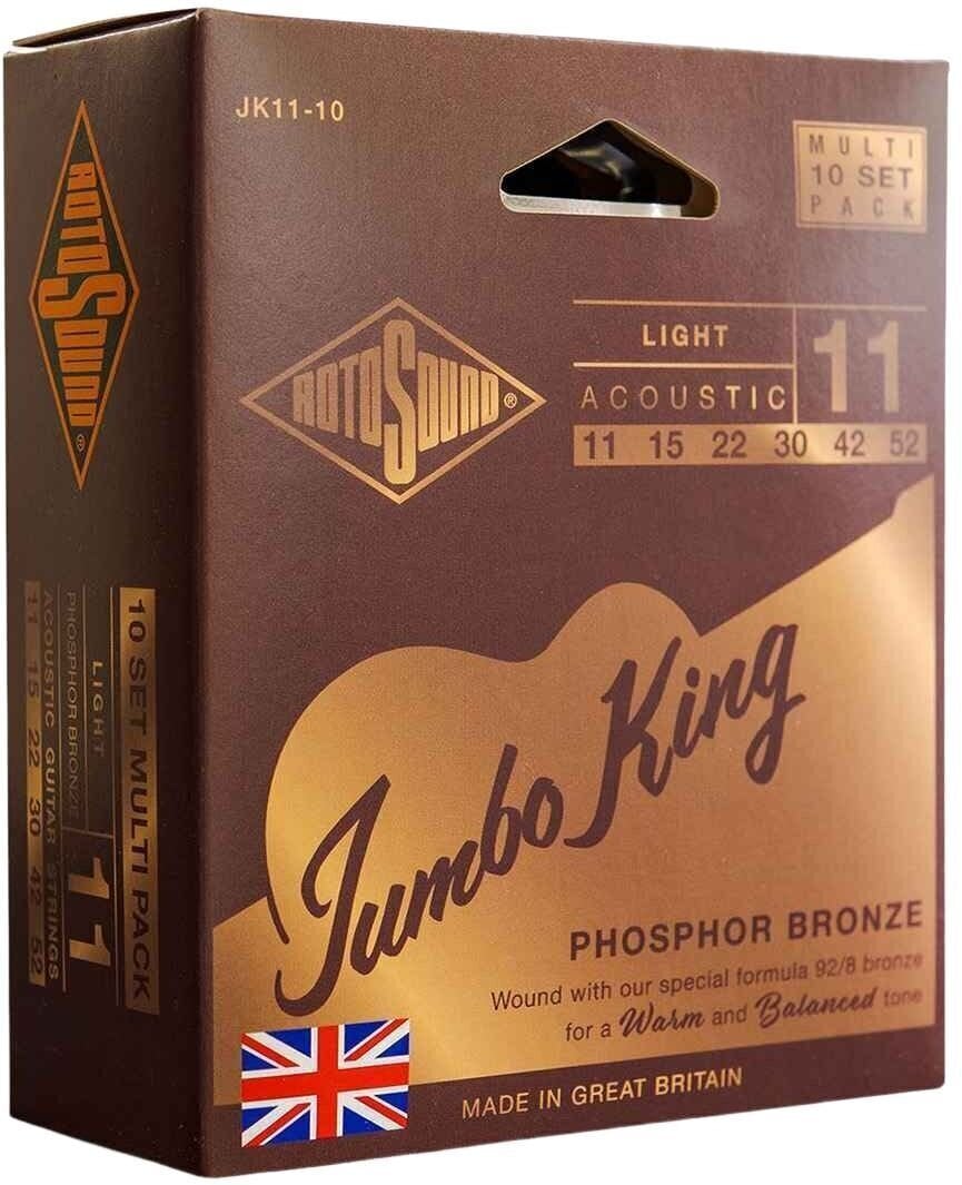 Corzi chitare acustice Rotosound JK11-10 Corzi chitare acustice
