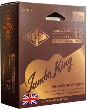 Cordes de guitares acoustiques Rotosound JK12-10 Cordes de guitares acoustiques (Comme neuf) - 1
