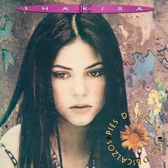 Płyta winylowa Shakira - Pies Descalzos (Anniversary Edition) (Yellow w/ Red Swirl Marble Coloured) (LP)