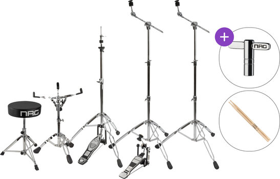 Zestaw hardware do perkusji NRG Hardware SET Zestaw hardware do perkusji - 1