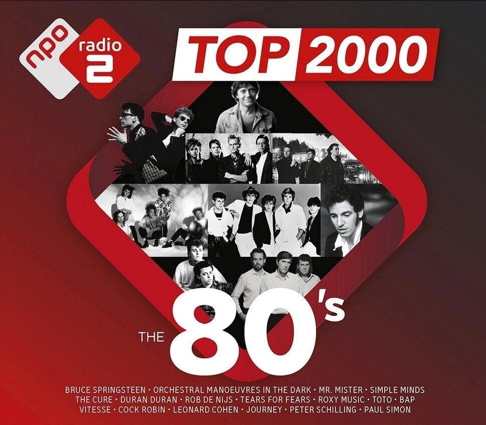 Various Artists - Top 2000 - The 80's (CD)