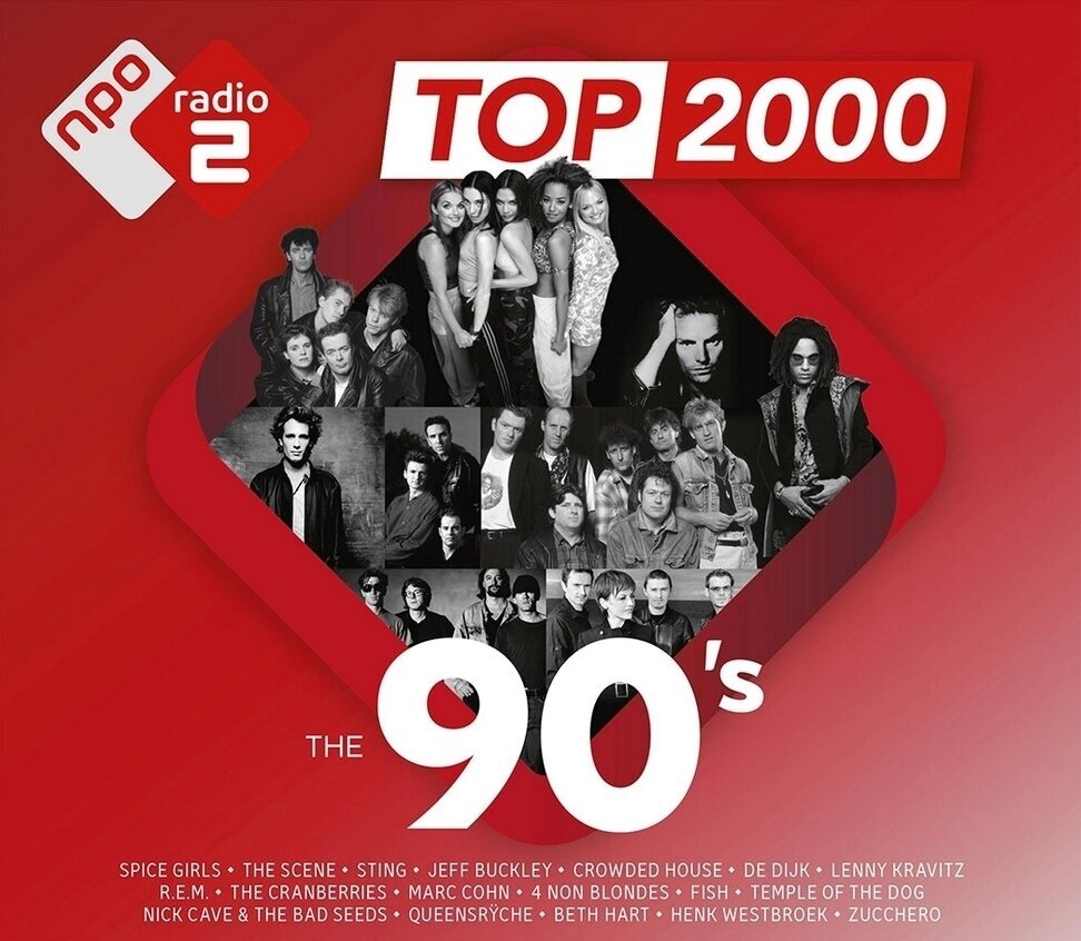 Glazbene CD Various Artists - Top 2000 - The 90's (CD)