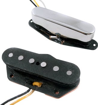 Single Pickup Fender Custom Shop Twisted Tele Pickups Black/Chrome Single Pickup - 1