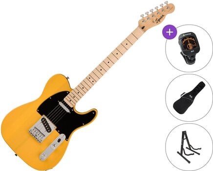Elektrinė gitara Fender Squier Sonic Telecaster MN Butterscotch Blonde SET - 1