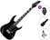 Ibanez GRG170DX-BKN SET Black Night Električna gitara
