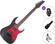 Ibanez GRG131DX-BKF SET Black Flat Gitara elektryczna