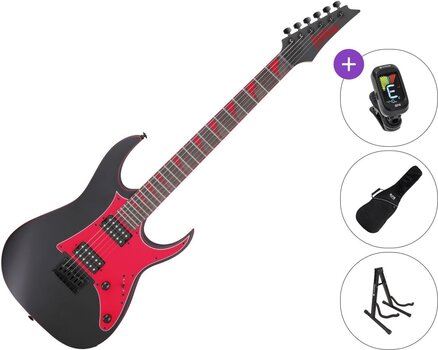 Gitara elektryczna Ibanez GRG131DX-BKF SET Black Flat Gitara elektryczna - 1