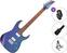 Elektrisk guitar Ibanez GRG121SP-BMC SET Blue Metal Chameleon Elektrisk guitar
