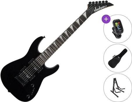 E-Gitarre Jackson JS1X Dinky Minion AH FB SET Black E-Gitarre - 1
