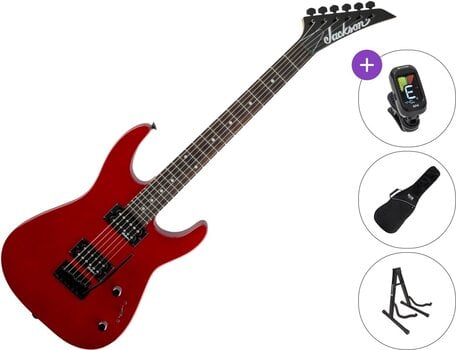 E-Gitarre Jackson JS11 Dinky AH SET Metallic Red E-Gitarre - 1