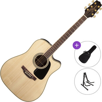 Dreadnought Elektro-Akustikgitarren Takamine GD51CE SET Natural Dreadnought Elektro-Akustikgitarren - 1