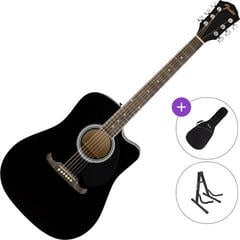 Dreadnought z elektroniką Fender FA-125CE SET Black Dreadnought z elektroniką