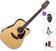 Dreadnought Elektro-Akustikgitarren Takamine GD90CE-ZC SET Natural Gloss Dreadnought Elektro-Akustikgitarren