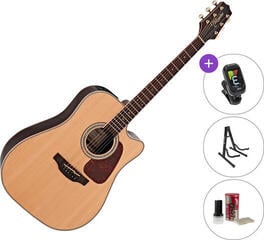 Електро-акустична китара Дреднаут Takamine GD90CE-MD SET Natural Електро-акустична китара Дреднаут