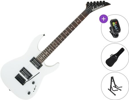 Gitara elektryczna Jackson JS11 Dinky AH SET Snow White Gitara elektryczna - 1