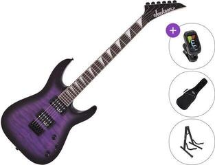 Електрическа китара Jackson JS Series Dinky Arch Top JS32Q DKA HT AH SET Transparent Purple Burst Електрическа китара