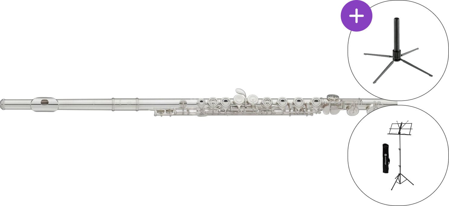 Koncertna flauta Yamaha YFL 222 SET Koncertna flauta