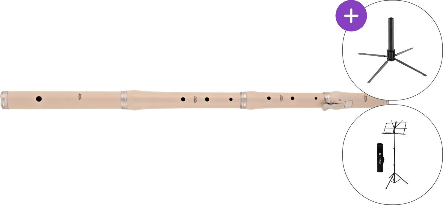 Flauta de concierto Aulos AF-3S SET Flauta de concierto