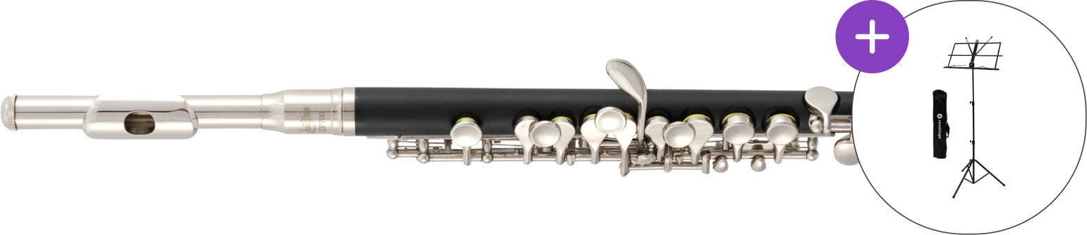 Piccolo flauta Latone LPC 700 Black Majesty SET Piccolo flauta