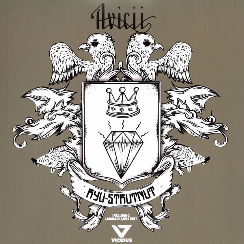 Δίσκος LP Avicii - Ryu / Strutnut (Reissue) (45 RPM) (White Coloured) (LP)