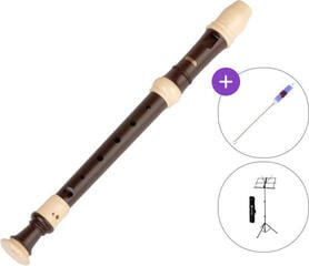 Блок флейта сопрано Aulos 702BW Haka SET Блок флейта сопрано