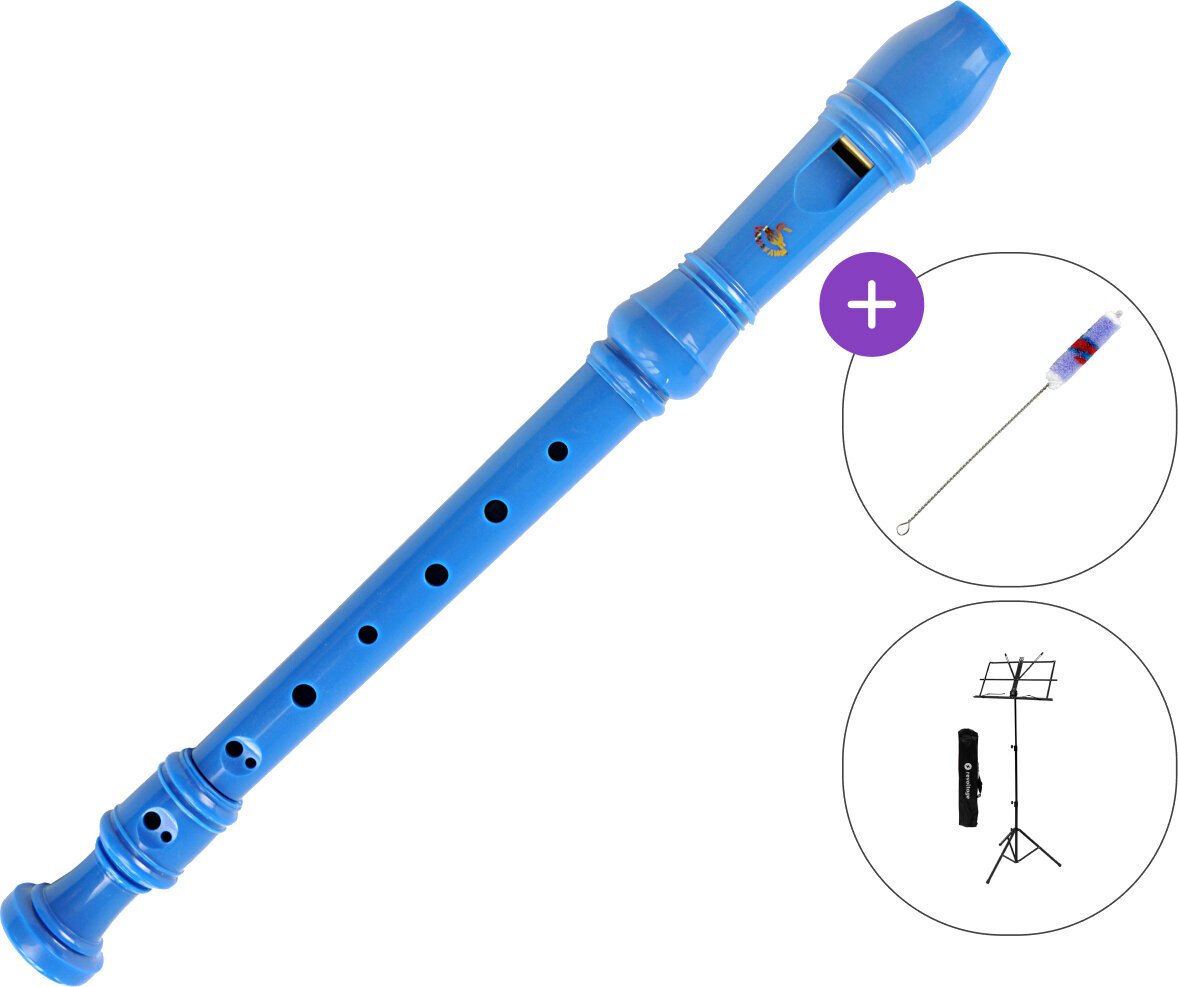 Soprano uzdužna flauta Yamakawa HY-26B-BL SET Soprano uzdužna flauta