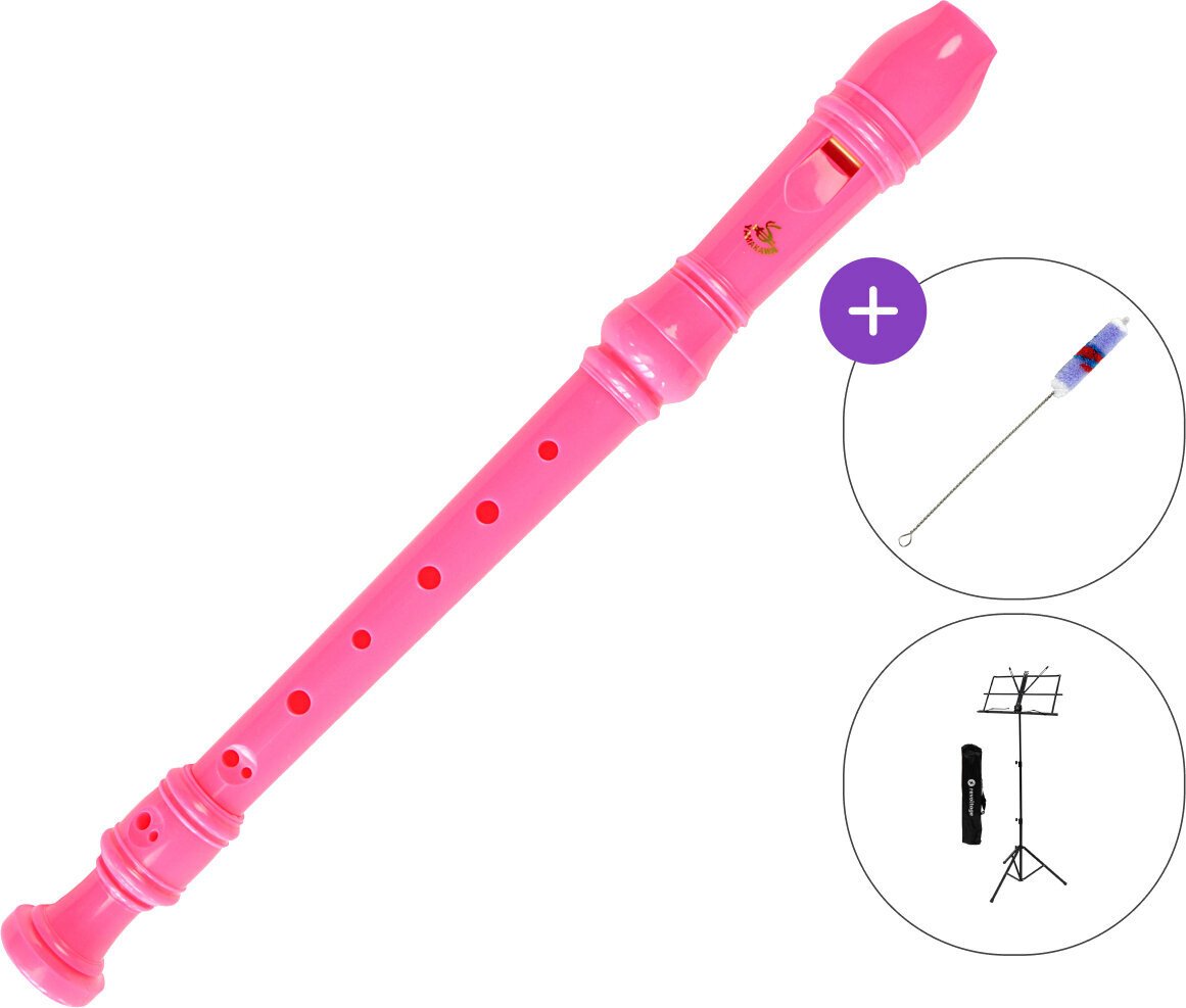 Soprano uzdužna flauta Yamakawa HY-26B-PK SET Soprano uzdužna flauta