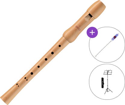 Soprano Blockflöte Moeck 1212 SET Soprano Blockflöte - 1