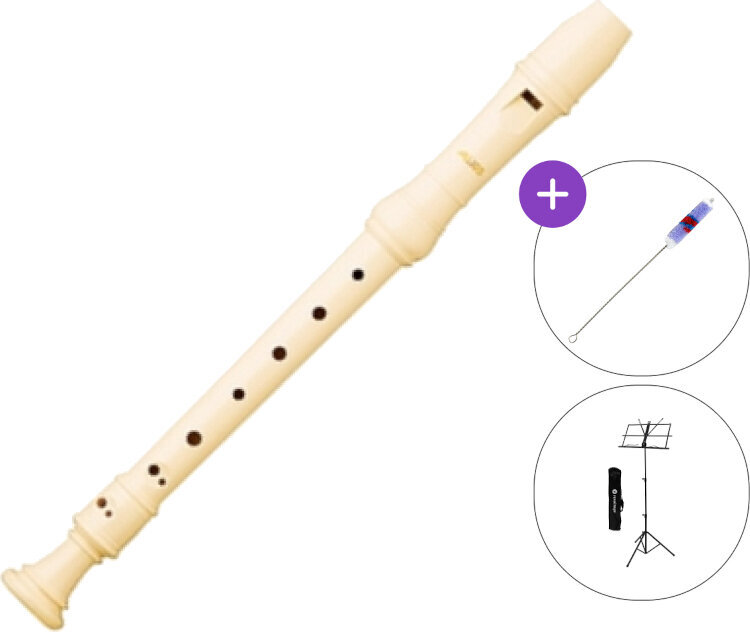 Flet prosty sopranowy Aulos 303B SET Flet prosty sopranowy