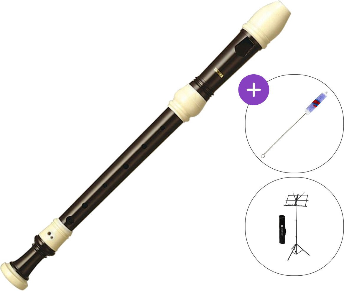 Alt uzdužna flauta Yamaha YRA 302 BIII SET Alt uzdužna flauta
