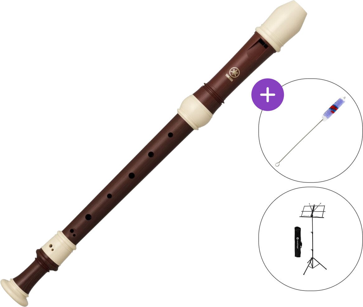 Alt Blockflöte Yamaha YRA 322B SET Alt Blockflöte