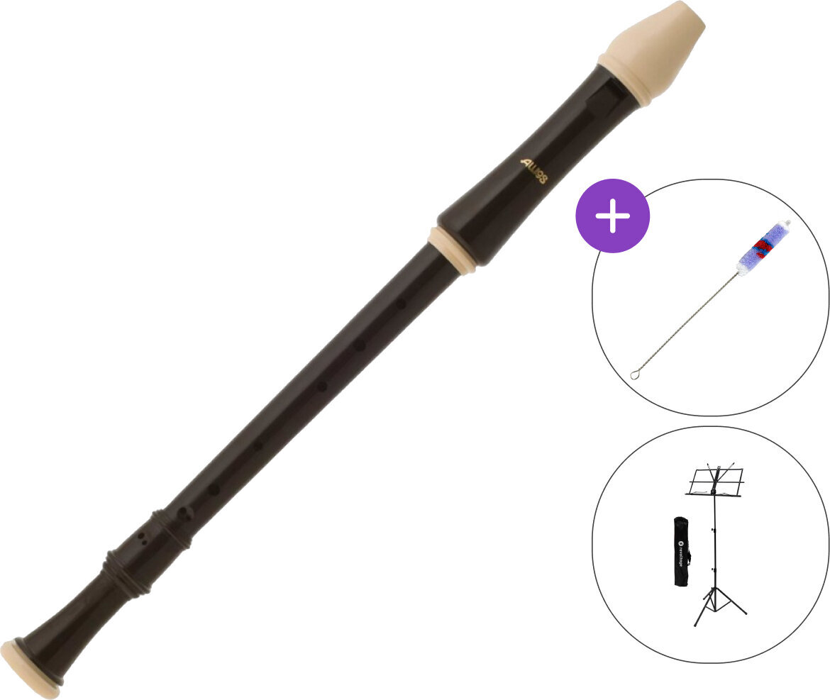 Flet prosty tenorowy Aulos 211A SET Flet prosty tenorowy