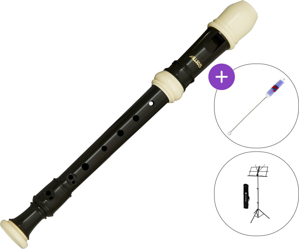 Flet prosty sopraninowy Aulos 507B SET Flet prosty sopraninowy