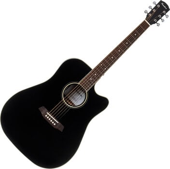 Akustická gitara Pasadena PDC-300 Black Akustická gitara (Poškodené) - 1