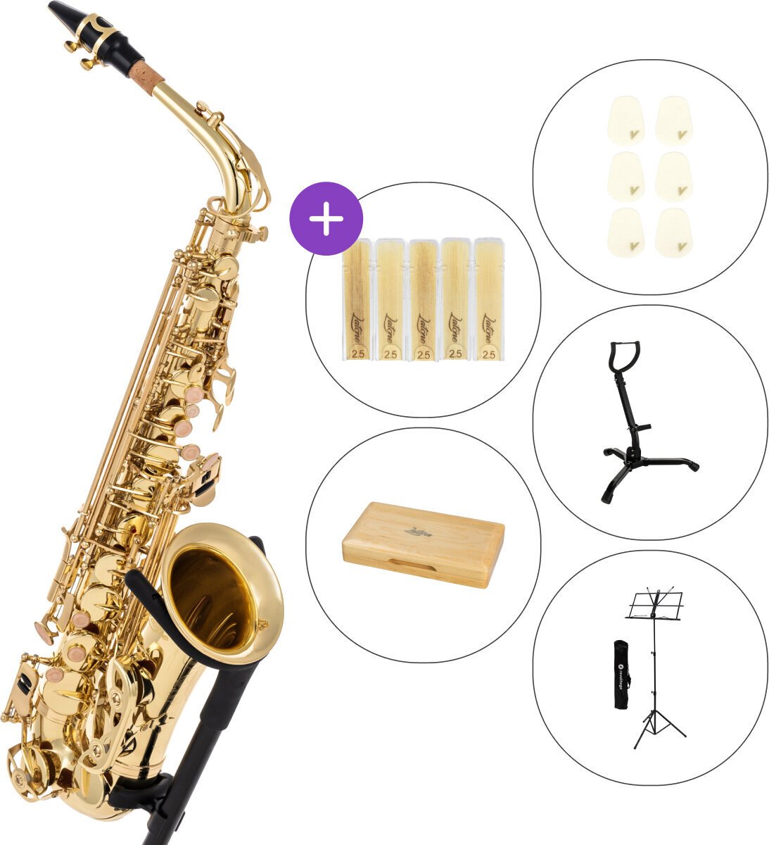 Altsaksofon Latone VAS Student 02 SET Altsaksofon