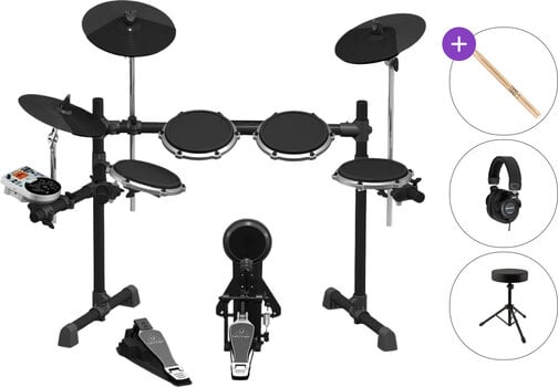 E-Drum Set Behringer XD80USB SET Black E-Drum Set - 1