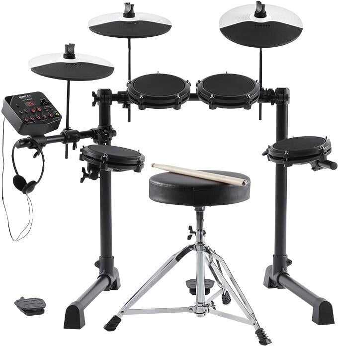 E-Drum Set Alesis Debut Kit Black E-Drum Set (Nur ausgepackt)