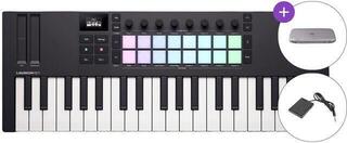 Master Keyboard Novation Launchkey Mini 37 MK4 SET Master Keyboard Black