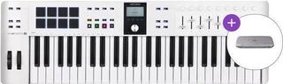 Миди клавиатура Arturia KeyLab Essential 49 mk3 SET Миди клавиатура White