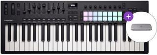 Миди клавиатура Novation Launchkey 49 MK4 SET Миди клавиатура Black