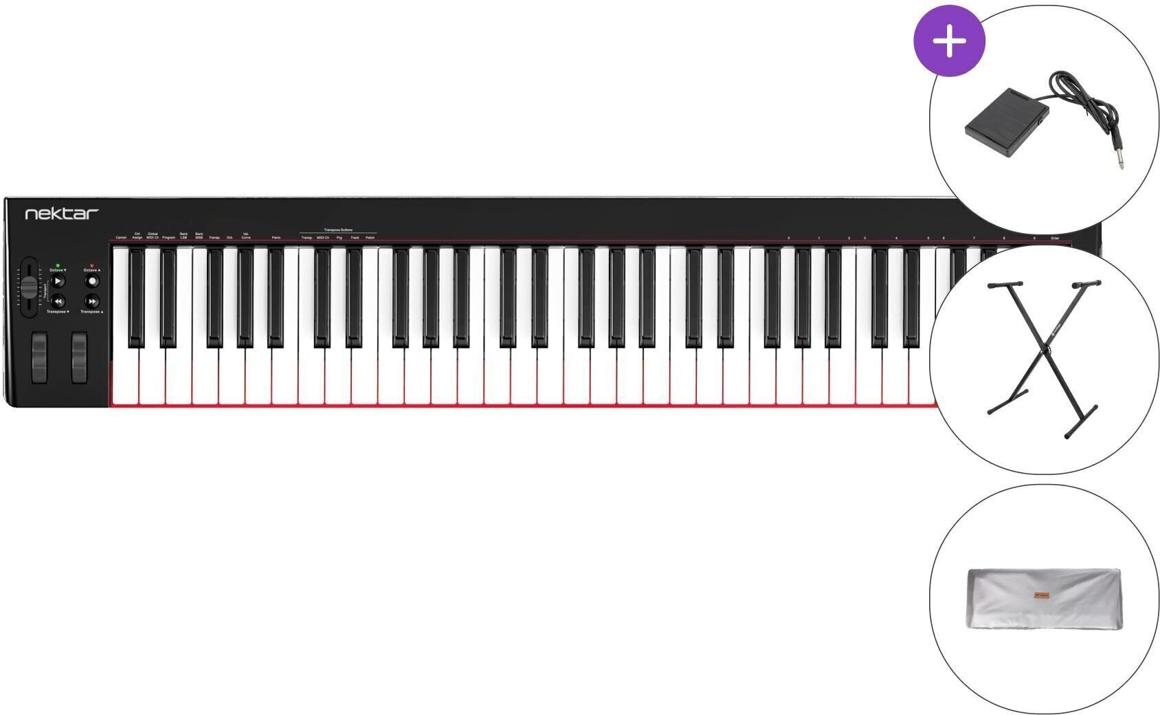 MIDI sintesajzer Nektar SE61 SET MIDI sintesajzer