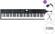 Arturia KeyLab Essential 88 mk3 SET MIDI-Keyboard Black