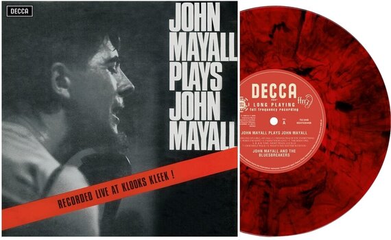 LP ploča John Mayall - Plays John Mayall (Recorded Live At Klooks Kleek!) (Reissue) (Remastered) (Red Coloured) (LP) - 1