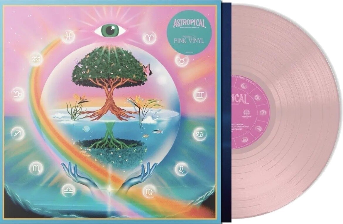 LP ploča Bomba Estéreo & Rawayana - Astropical (Pink Coloured) (LP)