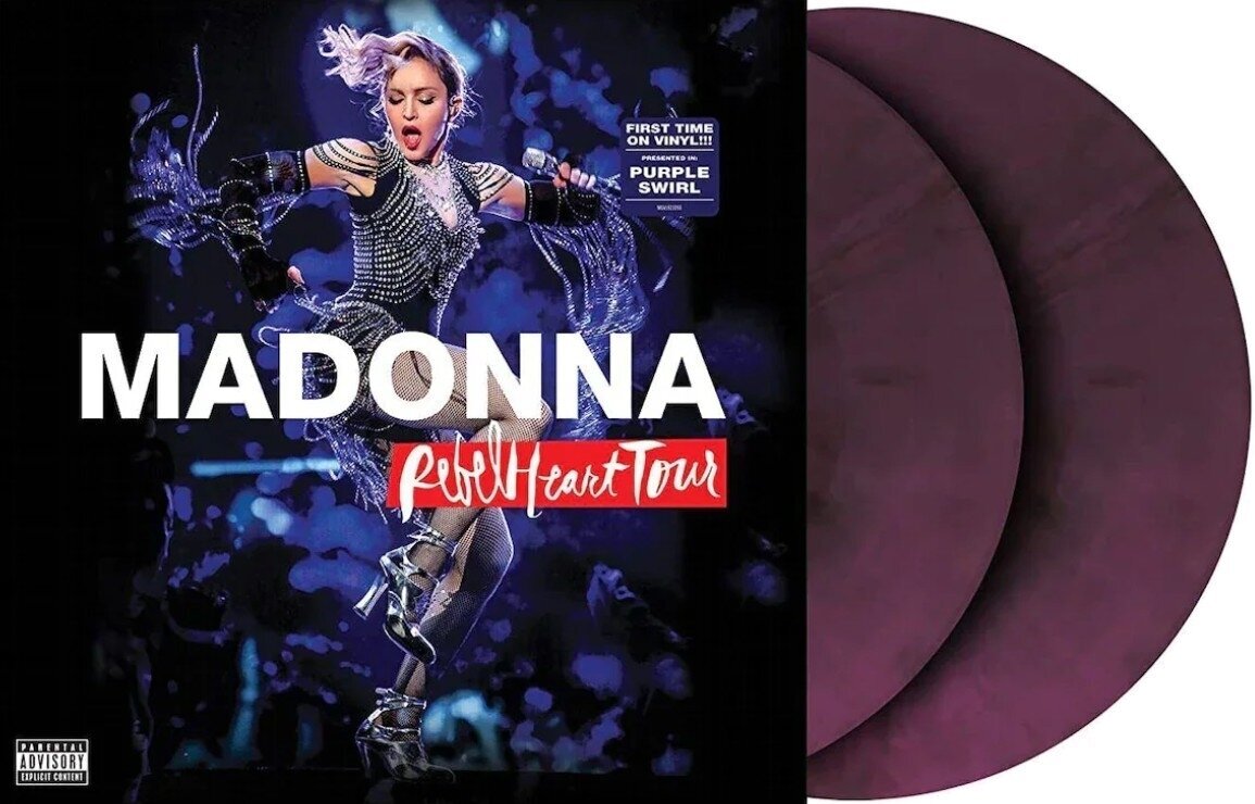 LP ploča Madonna - Rebel Heart Tour (Limited Edition) (Reissue) (Purple Swirl Coloured) (2 LP)